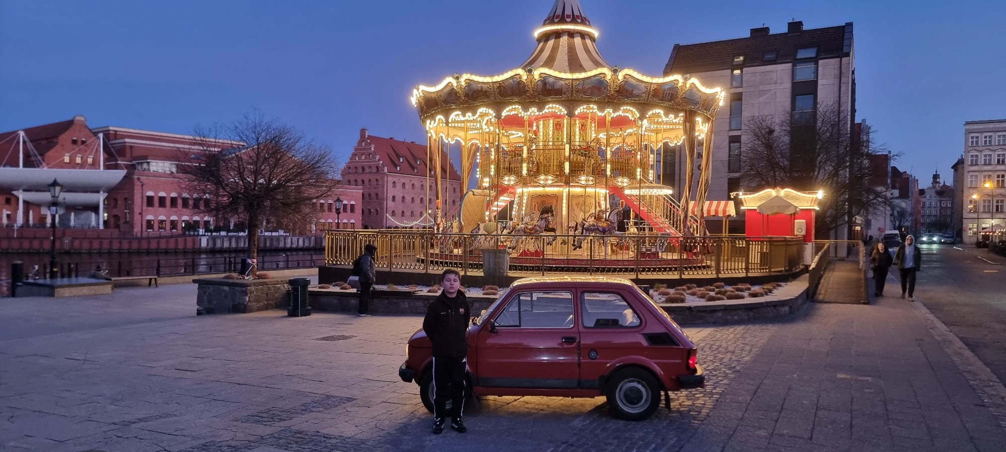 Fiat 126p Maluch do sesji zdjęciowej
